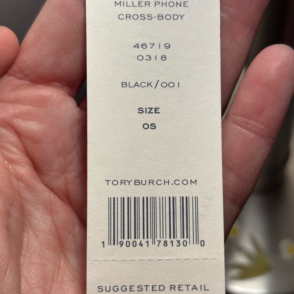 Tory Burch Miller Phone Crossbody, black - Picture 4 of 5